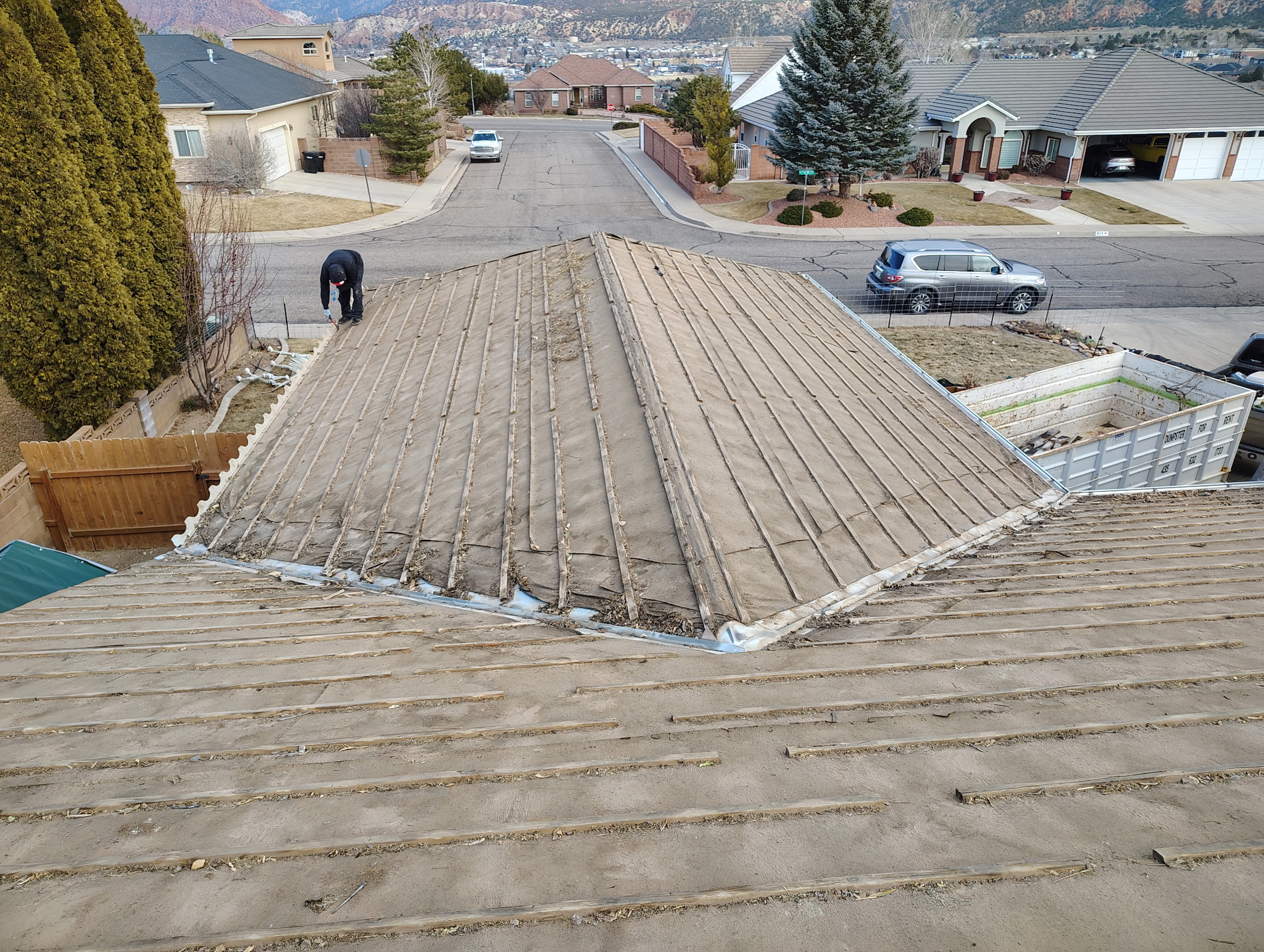 Vista Roofing project